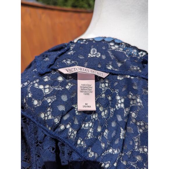 Victoria's Secret Body By Victoria Navy Lace Romper - Picture 4 of 4